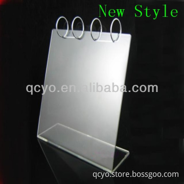 New style acrylic high quality triangle desk calendar